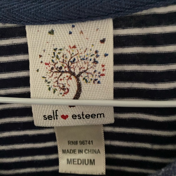 soft striped tee - Picture 2 of 4